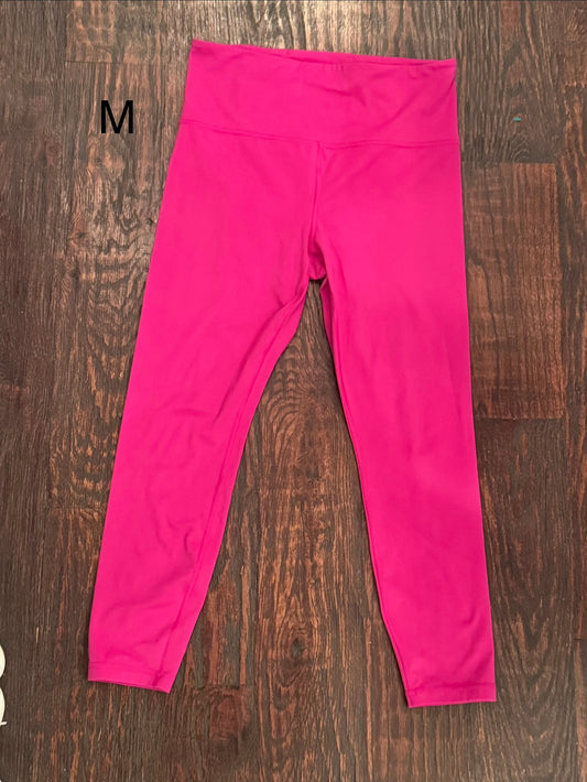 Athleta Hot Pink Leggings Size M