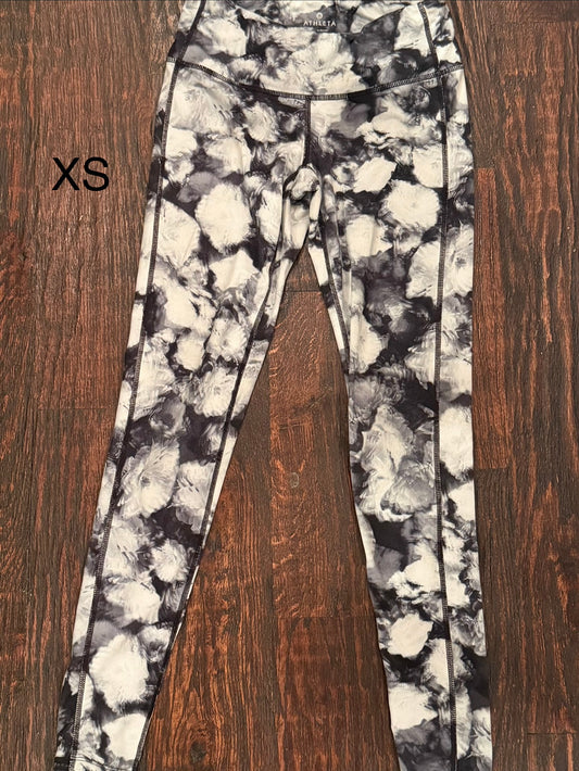 Athleta Floral Leggings XS