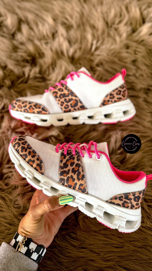 Leopard Luxe Sneakers Pre-Order